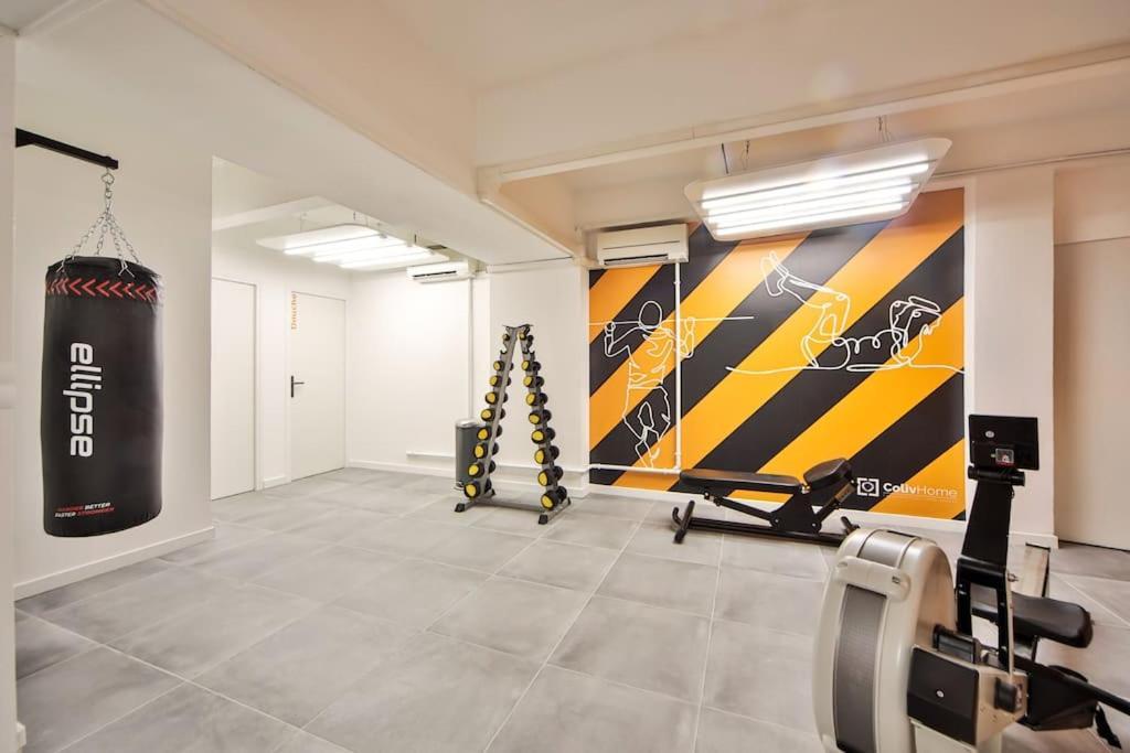 03.Studio#Charenton#Fitness#Cinema Extérieur photo